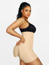 Shaping-Shorts mit Po-Polstern - Nude